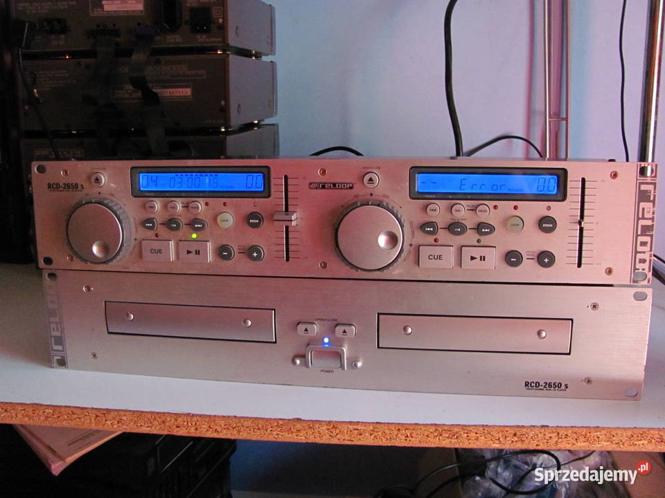 Konsola DJ mikser audio odtwarzacz CD niedrogo Łódź