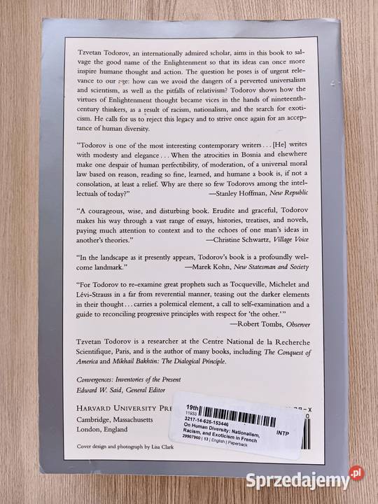 On Human Diversity Nationalism Racism and sprzedam