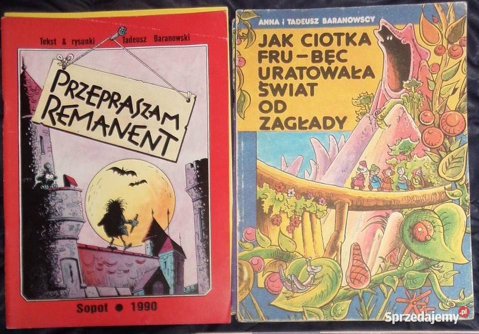 8x komiksy Tadeusz Baranowski lata 80 Rzeszów sprzedam