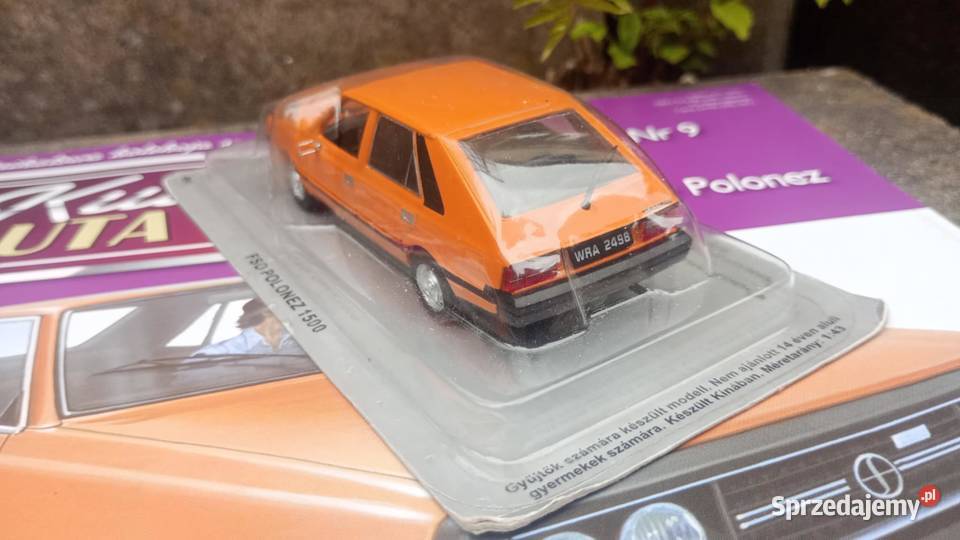 FSO POLONEZ 1500 kultowe auta PRL 143 Deagostini Warszawa
