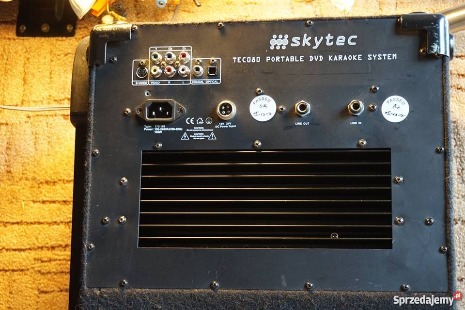 zestaw do karaoke Skytech TEC 080 Wieże i miniwieże Grabowo