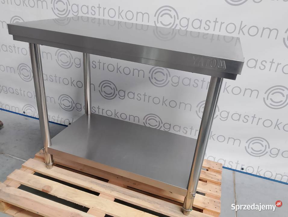 Stół centralny skręcany z półką 1000x600x850 dolnośląskie Wrocław