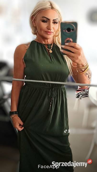 Sukienka boho lato Rozmiar 40(L) mazowieckie sprzedam