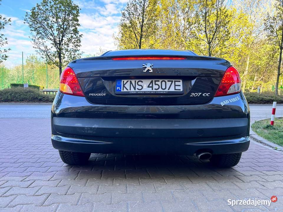 Peugeot 207cc cabrio Rok produkcji 2010 mazowieckie Warszawa sprzedam