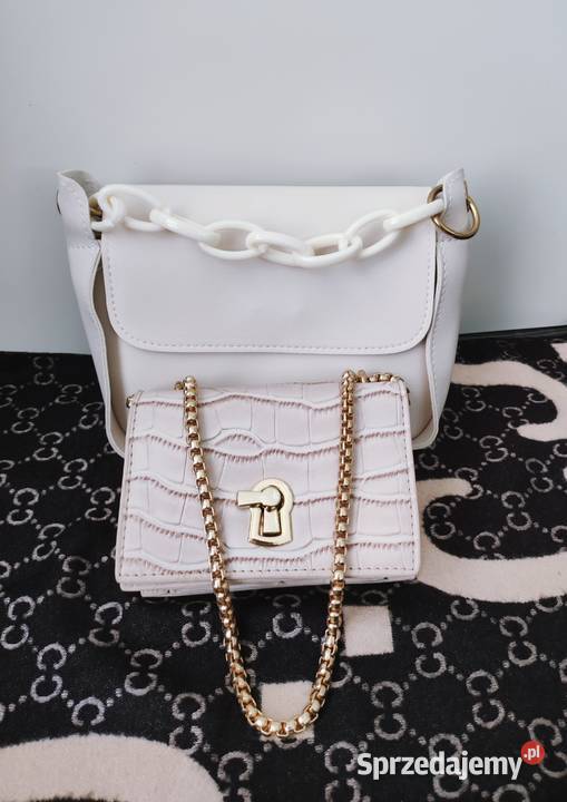 PROMOCJALATOPiękne torebki listonoszkiBiały i