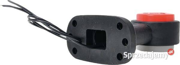 Lampa obrysowa LED okrągła 1224V białaczerwona Kamionna