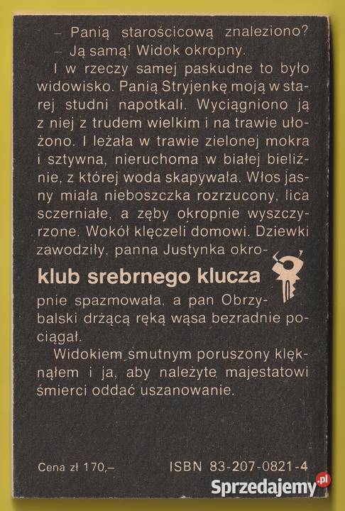 KSK PANIĄ NASZĄ UPIORY UDUSIŁY JERZY SIEWIERSKI łódzkie