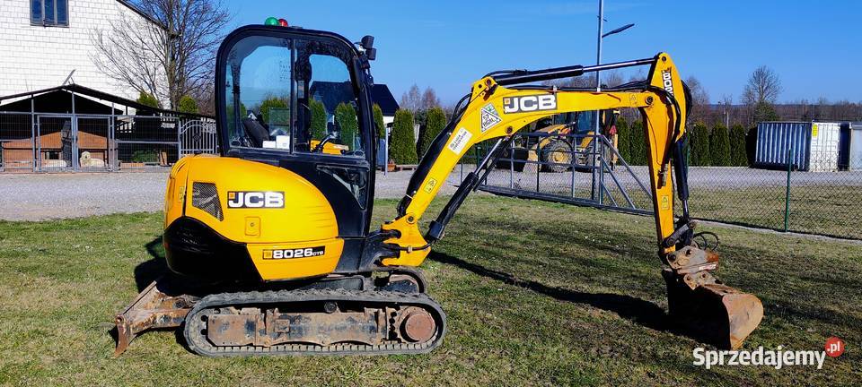 JCB JCB 8026 CTS mini Koparka 1317 MTG Bieliny