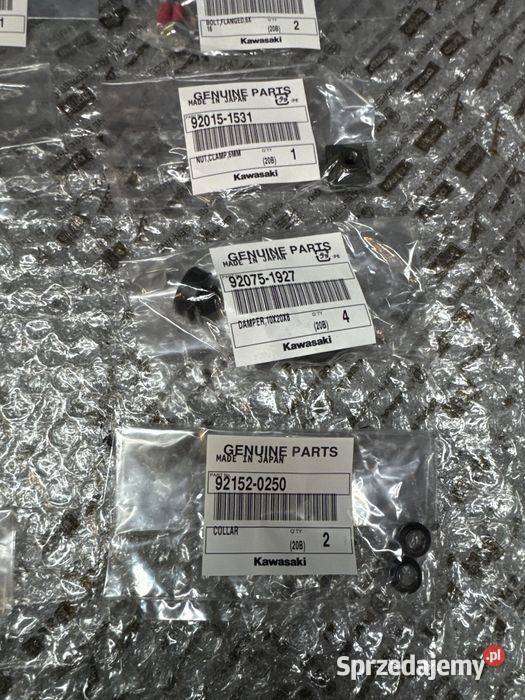 Komplet śróbek nakładki nakrętki ZZR1400 Poznań