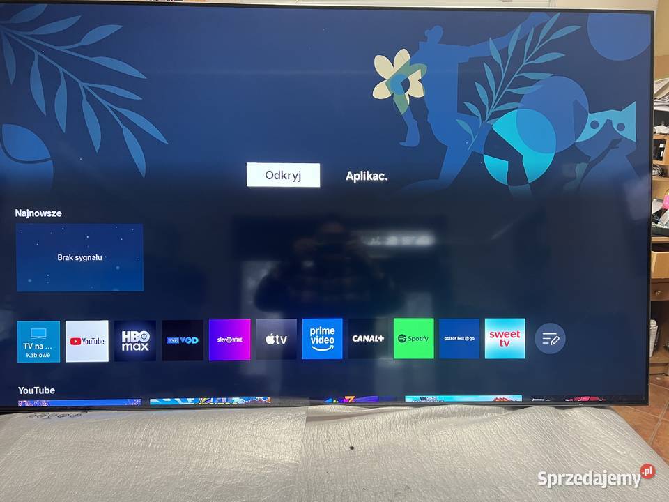 TV SAMSUNG QLED 65 QE65Q80 LED Inowrocław