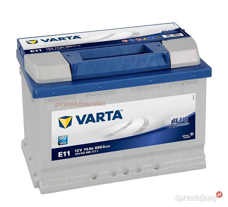 Akumulator VARTA E11 12V 74Ah 680A osobowe dolnośląskie