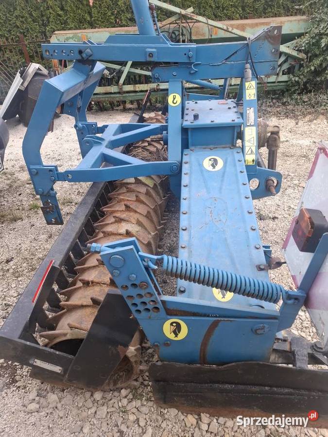 Brona wirowa Rabewerk 3m wał packerahydropak Pińczów