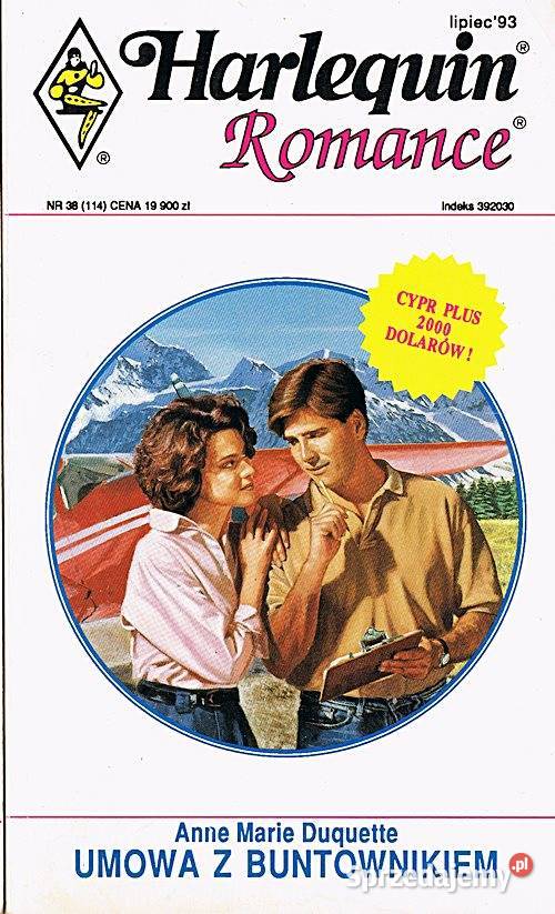 HARLEQUIN ROMANCE 113 114 115 116 117 119 120 Rok wydania 1983 Proza i poezja Chorzów