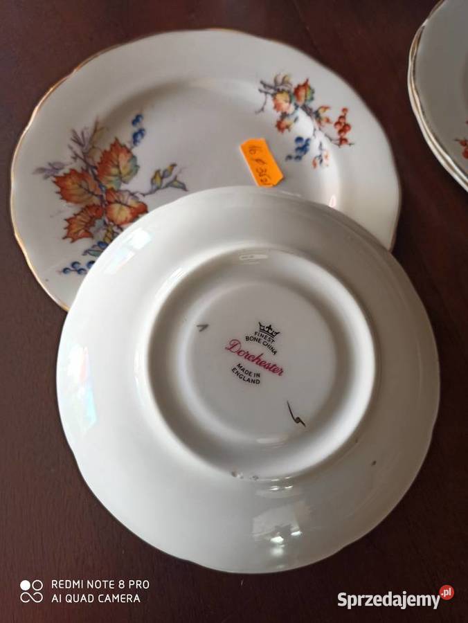 Filiżanka z talerzykiem Dorchester Made in Gdańsk