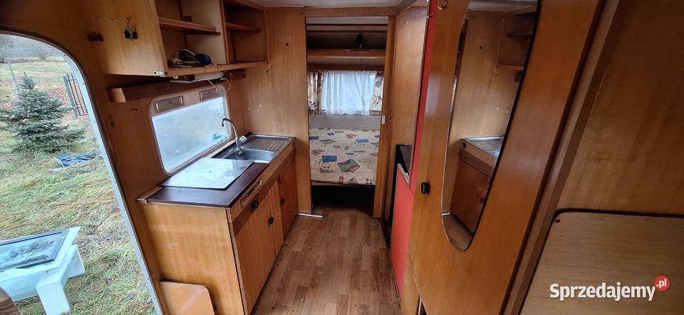 Przyczepa kempingową na działkę budowę Lubin