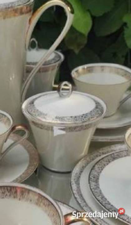 Zeh Scherzer Bavaria Antyczna cukiernica Art Pabianice