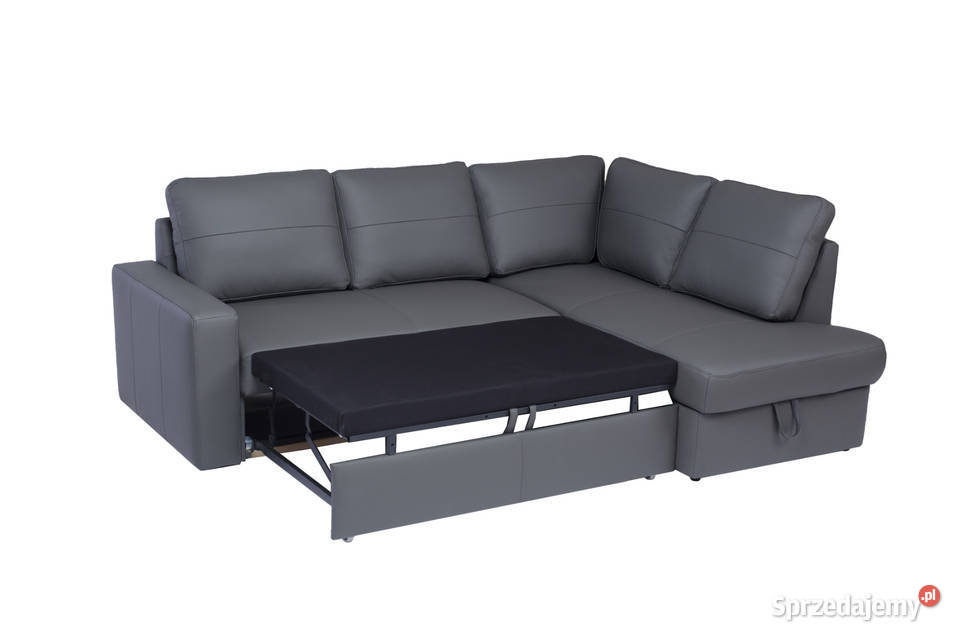 Nowoczesny narożnik Modern 100 skóra naturalna Piasek