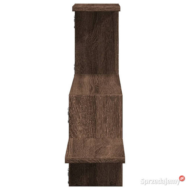 Półka wisząca brązowy dąb 104x15x49 WM853206 Warszawa