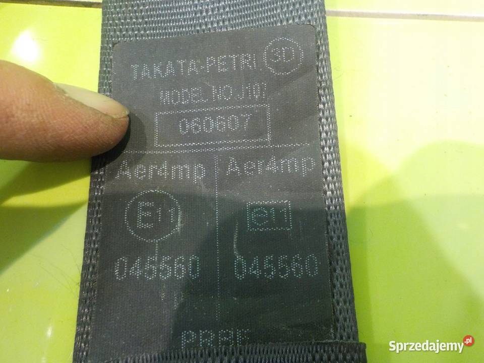 VOLVO V60 I S60 II 11r pas bezpieczenstwa prawy osobowe mazowieckie Suków