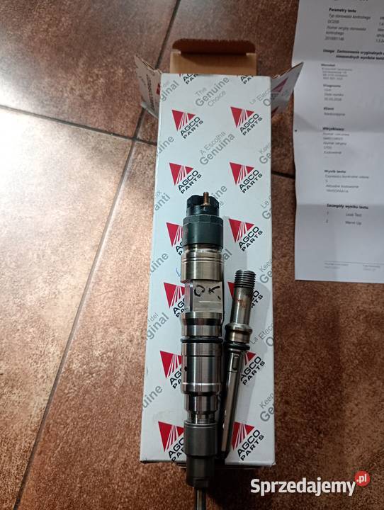 Wtryskiwacze katalogowy 837074860 Valtra Massey