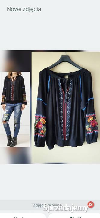 Desigual bluzka XXL Inny materiał Lublin