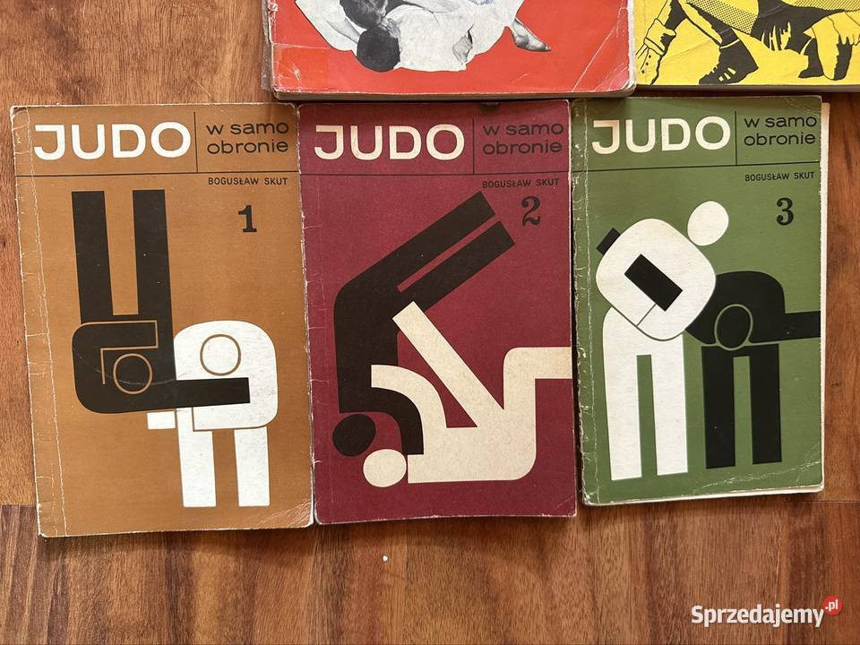 Kolekcja książkę retro judo i zapasy I zestaw 5 Warszawa