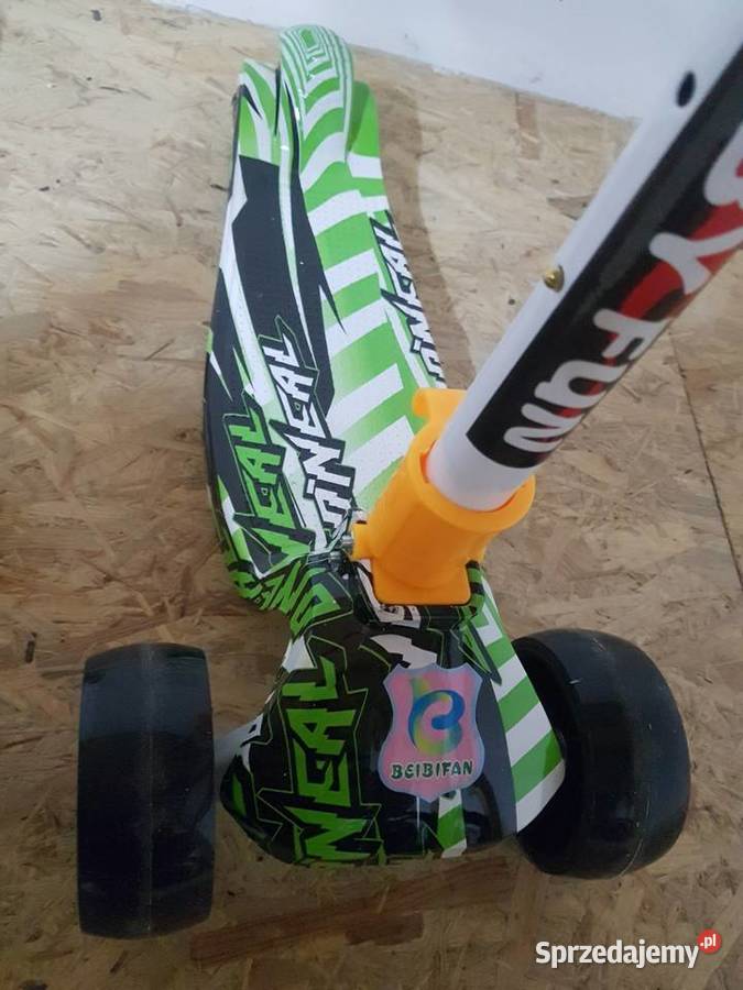 HULAJNOGA TRÓJKOŁOWA BALANSOWA super bohater wielkopolskie Głogowa