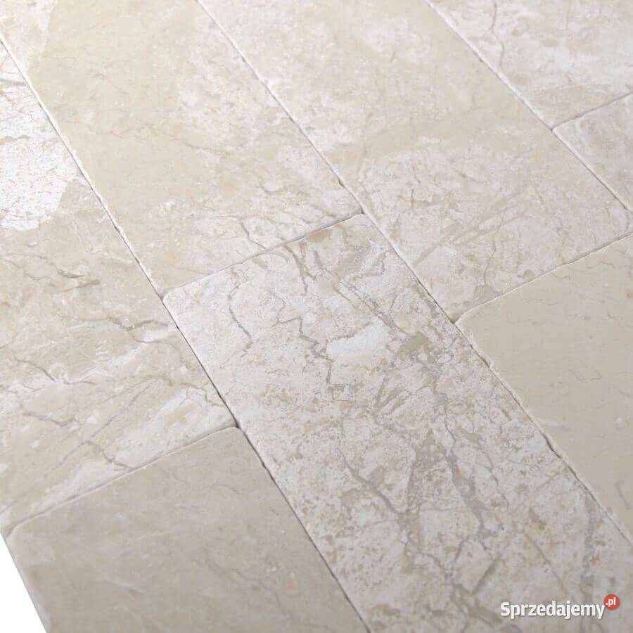 Cegiełki Marmurowe Queen Beige Bębnowane 30x10x1 łódzkie Łódź