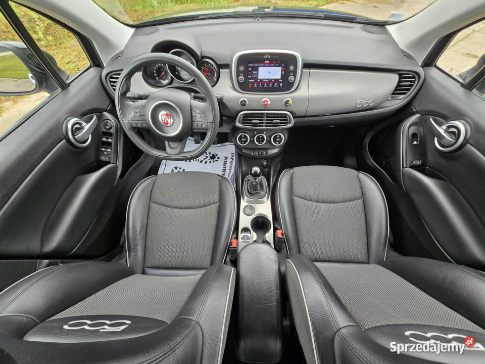 Fiat 500x automatzadbanyniskiprzebiegnavigacja benzyna Białogard