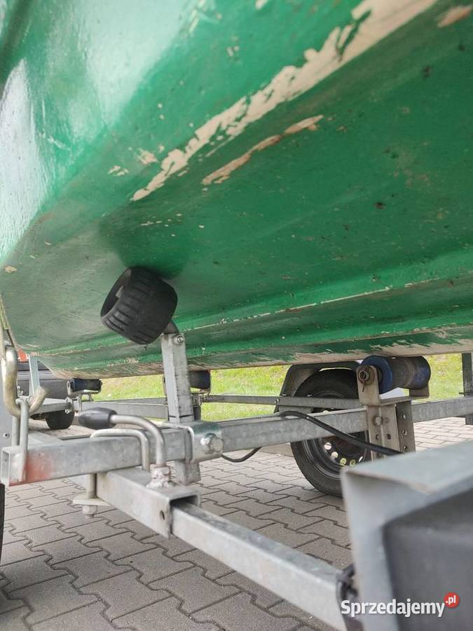 Łódka 42mx 18m z wózkiem slipowym Przykop