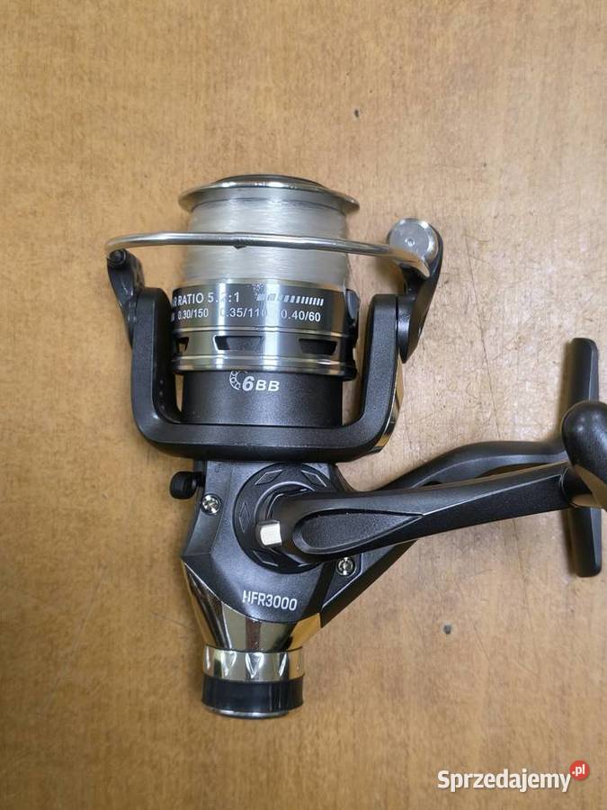 Kołowrotek FL HFR3000 Mechanizm Wolny Bieg 6 Elbląg