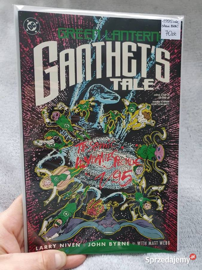 Green Lantern Ganthets Tale wyd specjalne 195 pomorskie Gdynia sprzedam