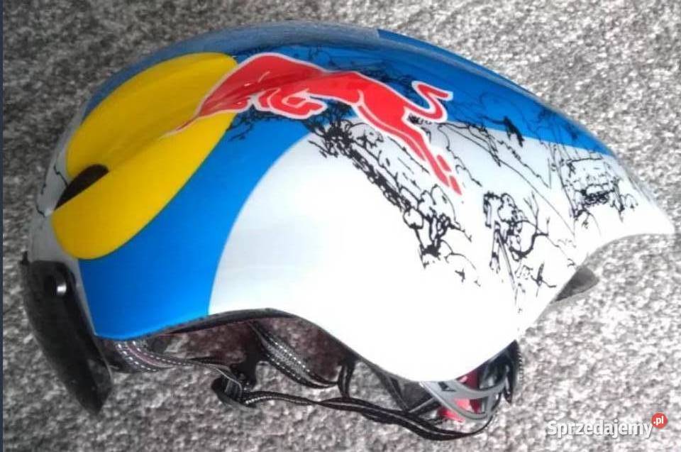 Kask Rowerowy Czasowy ML 5460 Red Bull Białystok