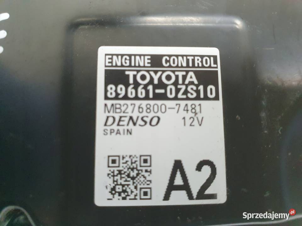 Toyota Corolla XII E21 18 H STEROWNIK SILNIKA Motoryzacja lubelskie Janów
