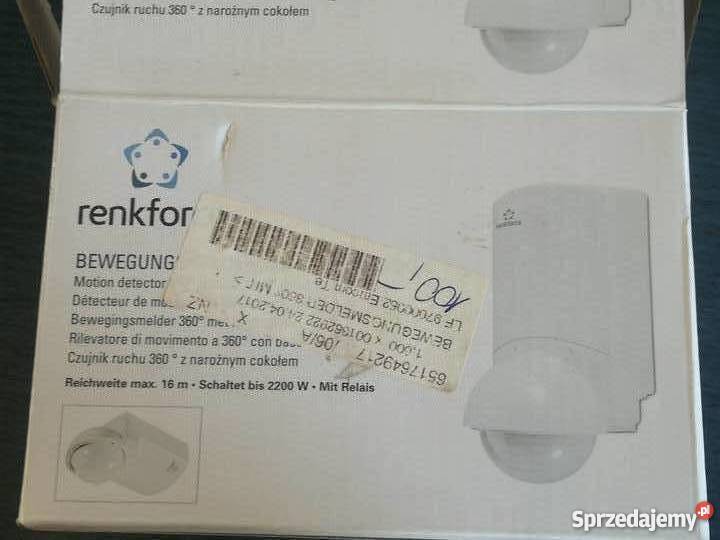 Czujnik ruchu PIR Renkforce 1362922 1 Wrocław