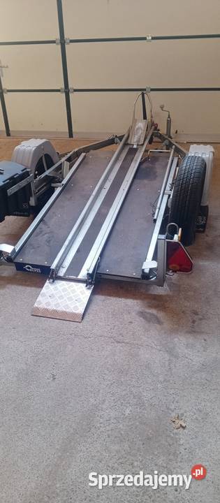 Przyczepka do transportu jednego motocykla Węgrów