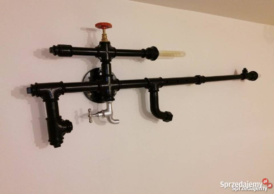 Lampa w stylu industrialny kinkiet ścienny śląskie Pszczyna