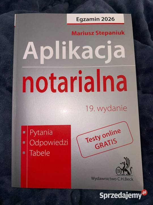 Książka aplikacja notarialna