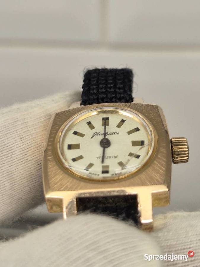 Damski zegarek Glashutte GDR śląskie