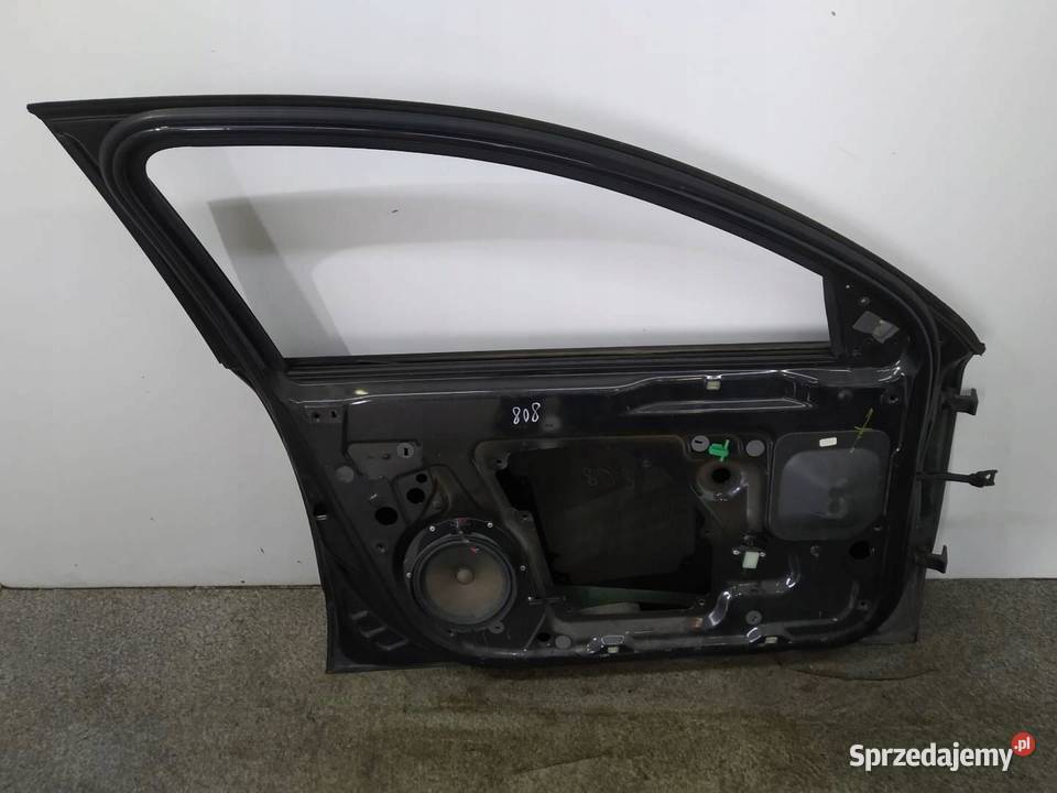 DRZWI LEWE PRZÓD CZARNE Skoda Superb II 20082015