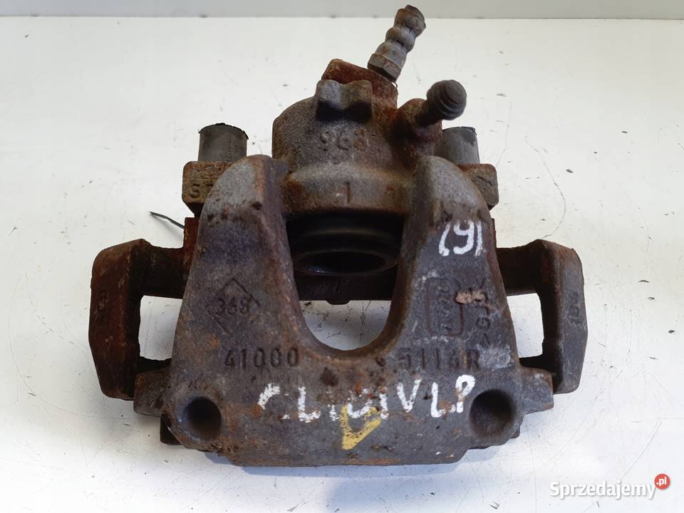 Renault Clio V LEWY PRZEDNI ZACISK HAMULCOWY Rudka