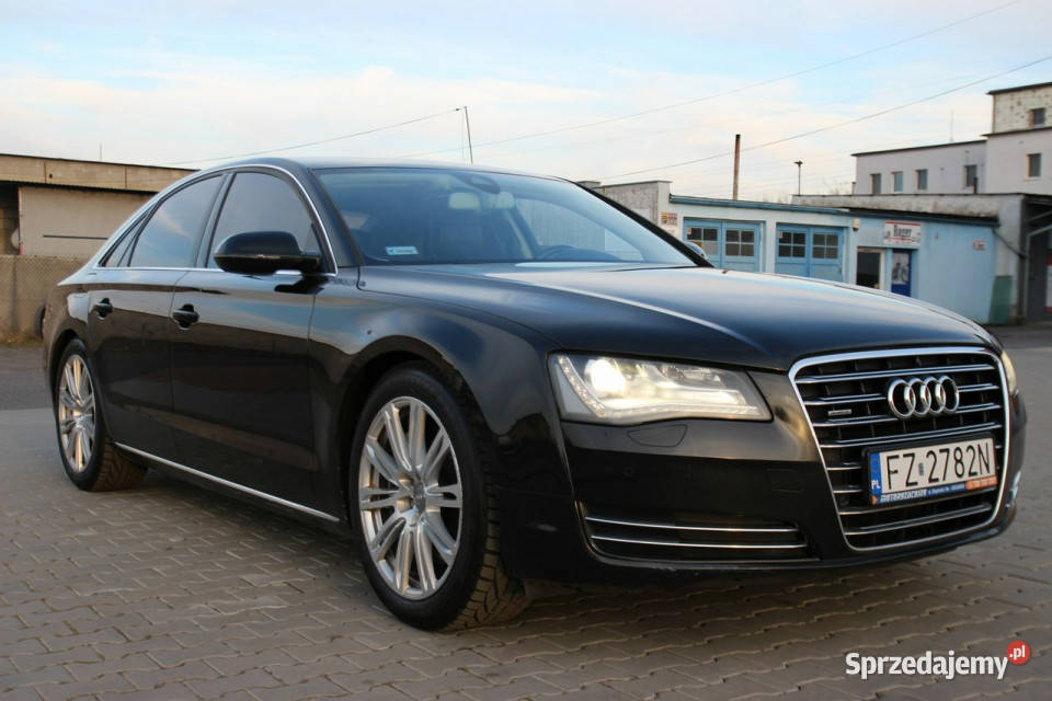 Audi A8 2010r 42 FSI Benzyna QuaTTRO 20 D4 2010 regulowane zawieszenie A8 Nysa sprzedam