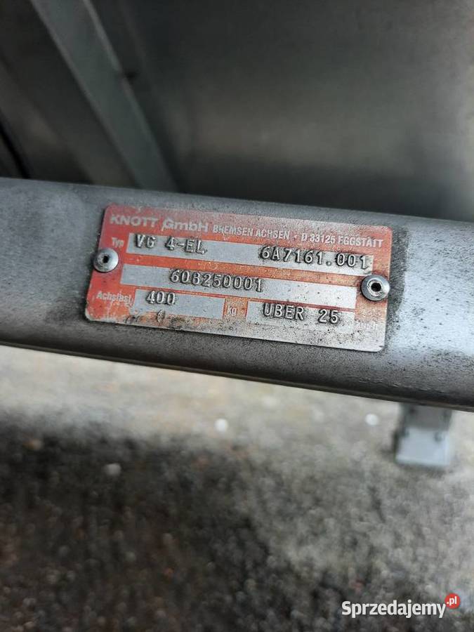 Przyczepka lekka z kiprem koło zapasowe burtowe Motoryzacja Będzin