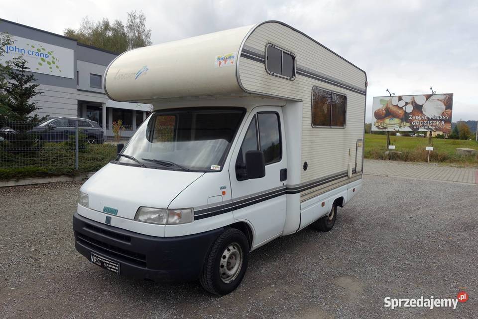 FIAT DUCATO 19TD 82 Zadbany Kuchnia Lodówka biały śląskie Buczkowice
