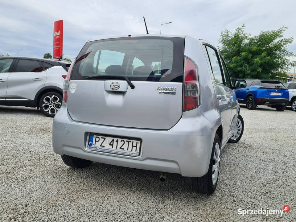 Daihatsu Sirion Klimatyzacja ElSzyby Wspomaganie 70KM wielkopolskie Wągrowiec
