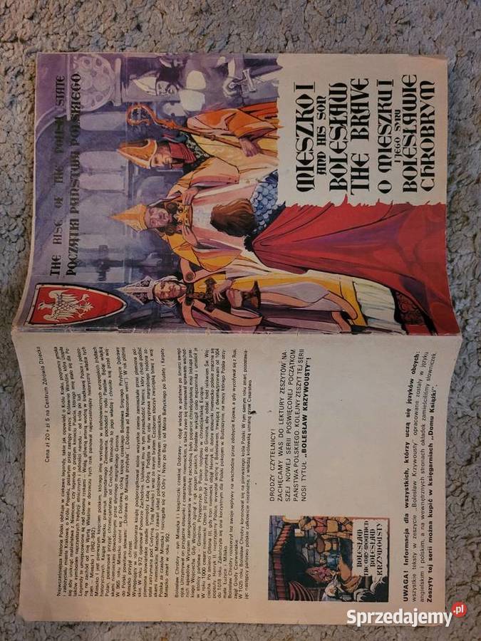 O Mieszku I i jego synu Bolesławie Chrobrym 1981 Gdynia