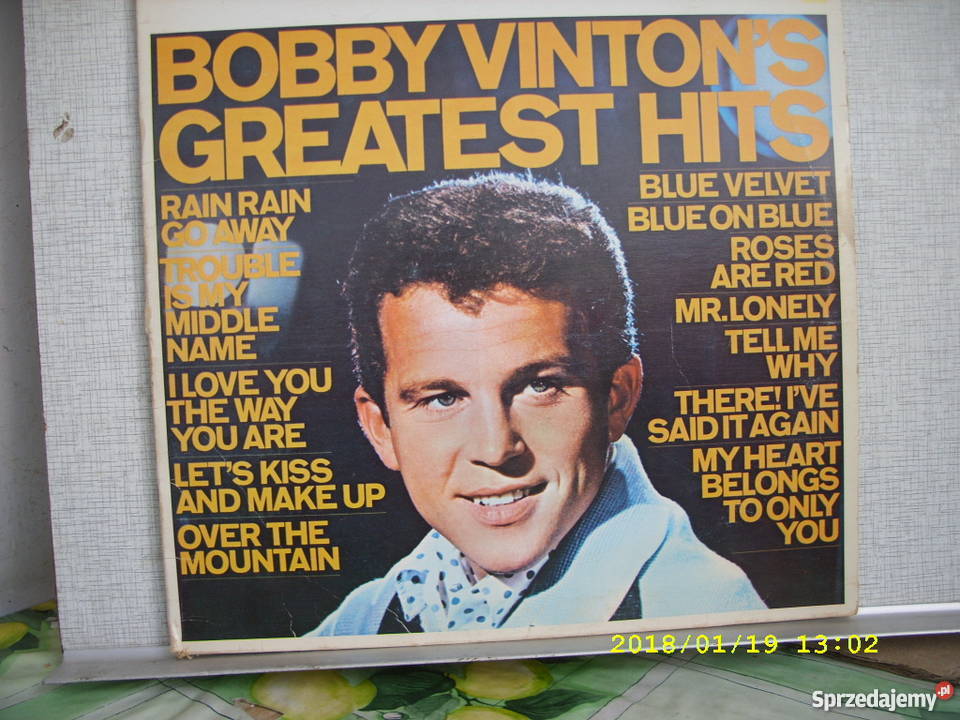 Rock LP BOBBY VINTONSGREATEST HITS Canada Wołów