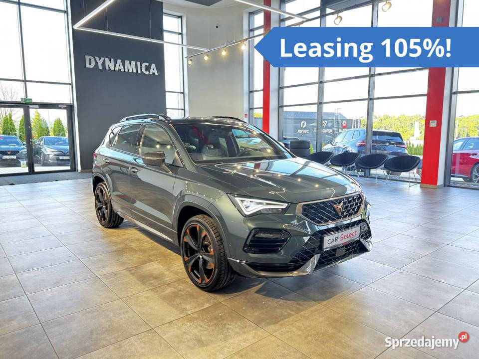 Cupra Ateca 15TSI 150 DSG 2024 r salon I światła przeciwmgielne Myślenice