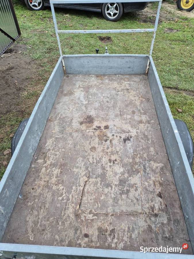 Przyczepka samochodowa STEMA 750 2013r towarowe lubelskie Ryki