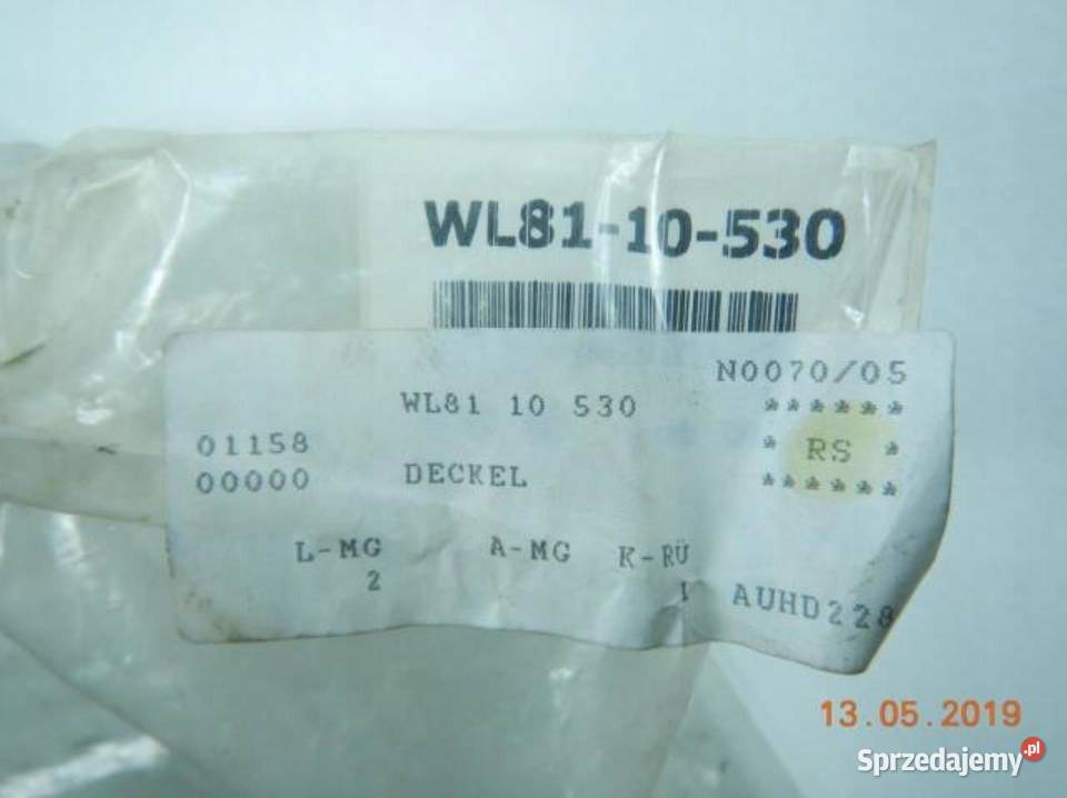 OSŁONA ROZRZĄDU MAZDA B2500 99 25 D WL8110530 osobowe